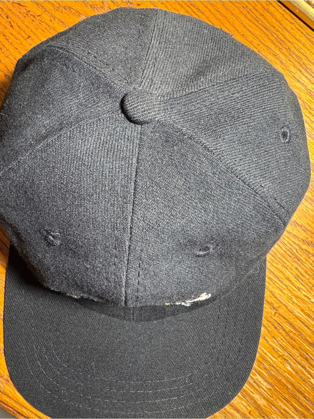 Vintage Chester Cheetah Embroidered Black Baseball Cap